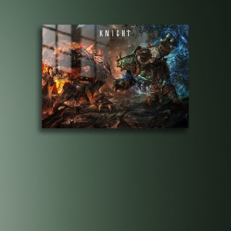 Knight Online 01  Metal Poster