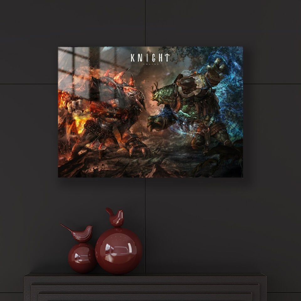 Knight Online 01  Metal Poster