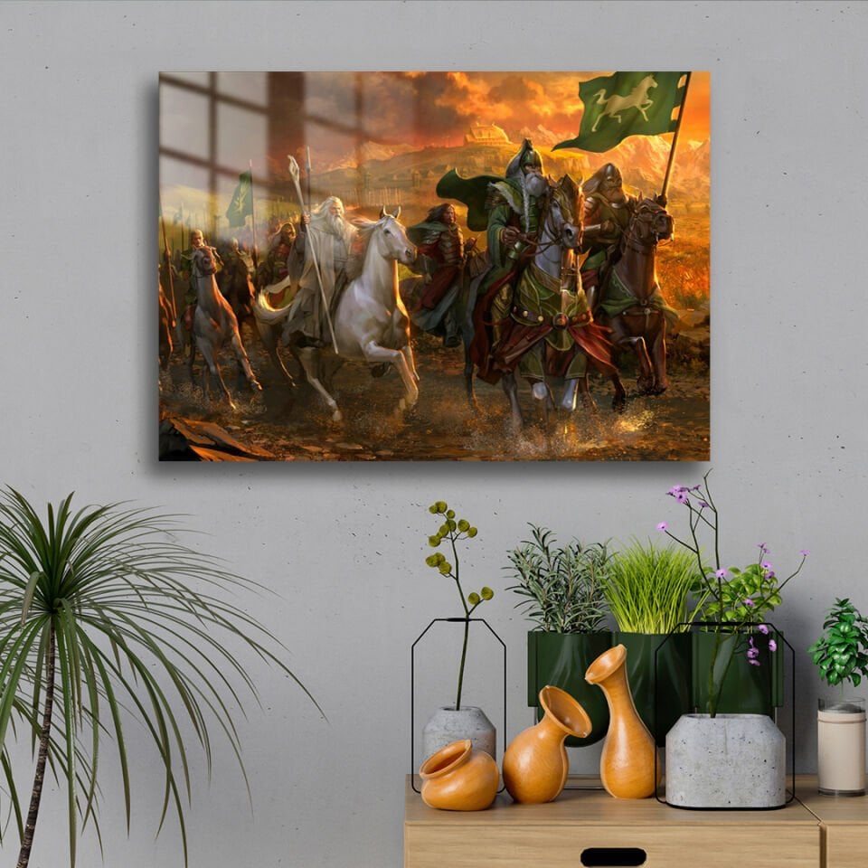 Lord Of The Rings 22 Metal Poster