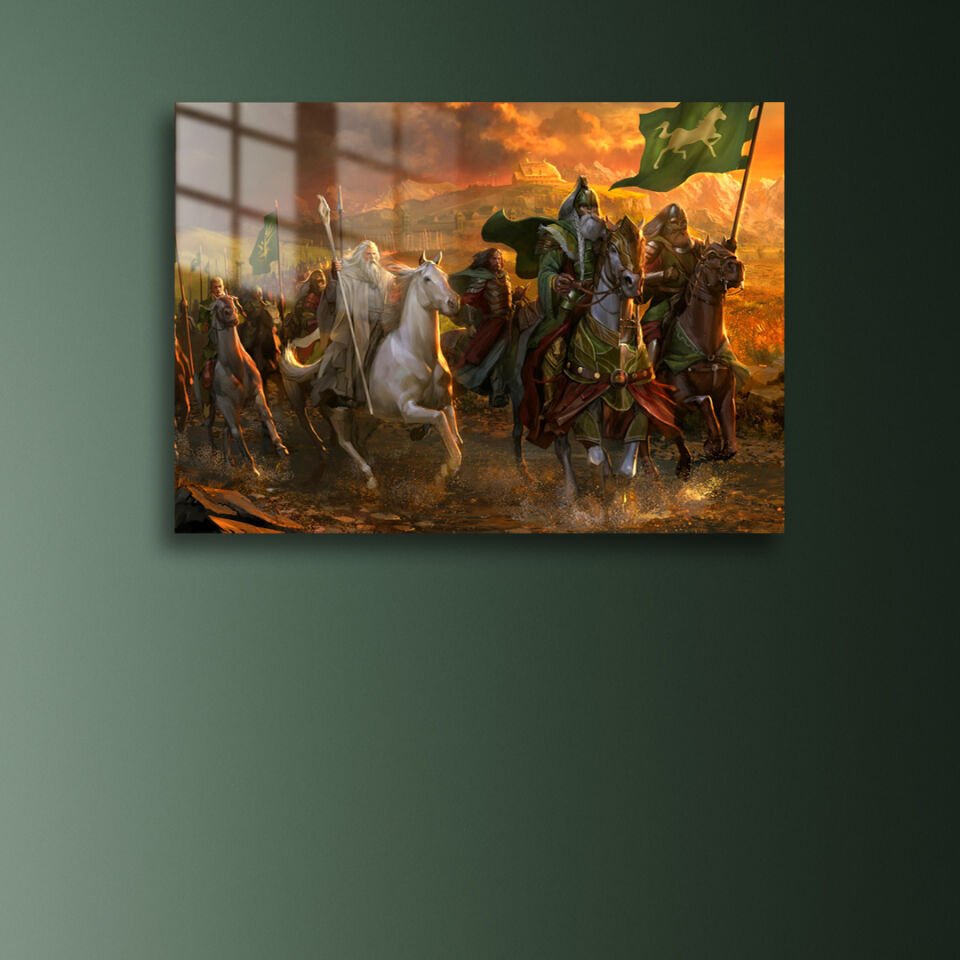 Lord Of The Rings 22 Metal Poster