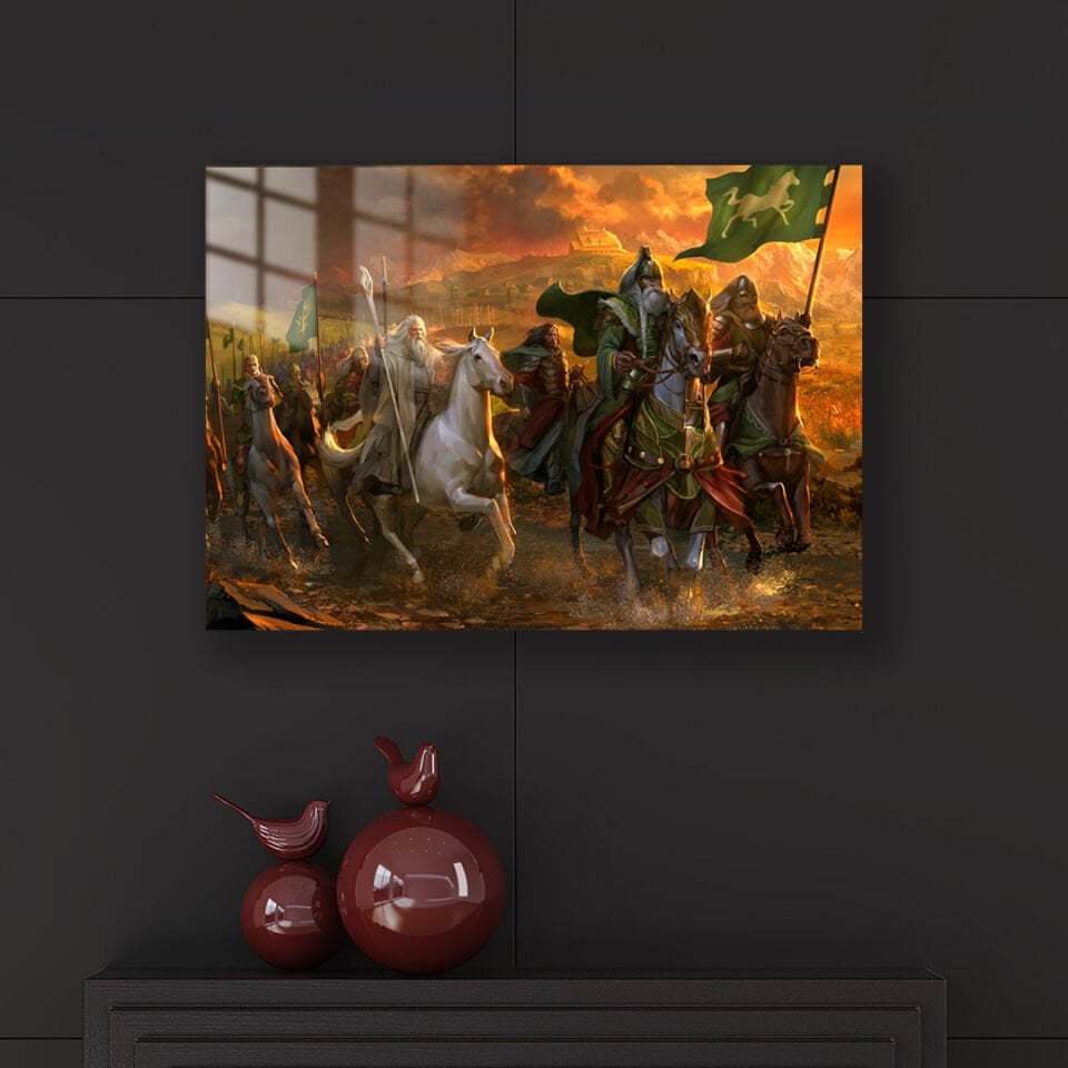 Lord Of The Rings 22 Metal Poster