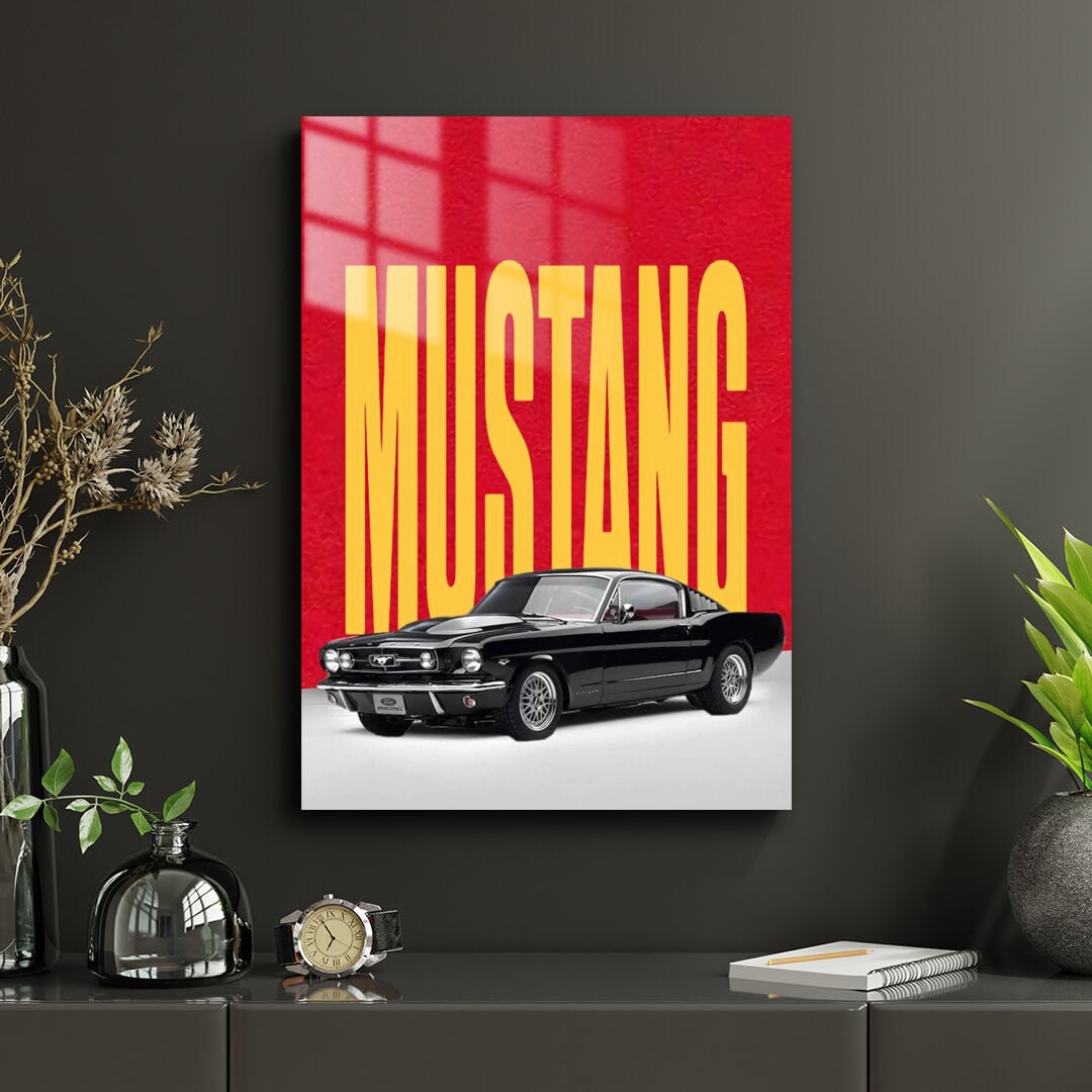 Ford Mustang 10 Metal Poster