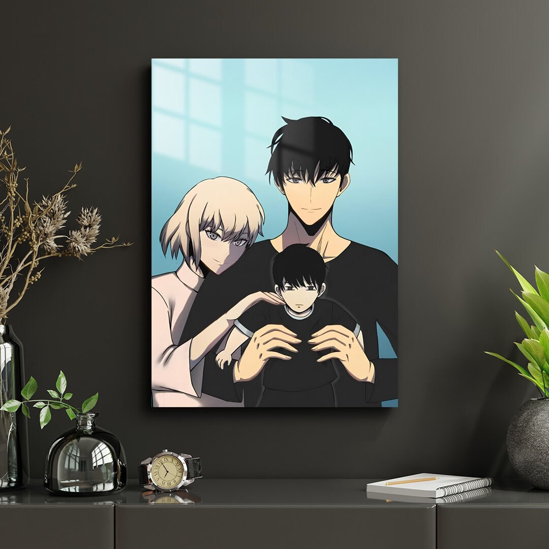 Solo Leveling 09 Metal Poster
