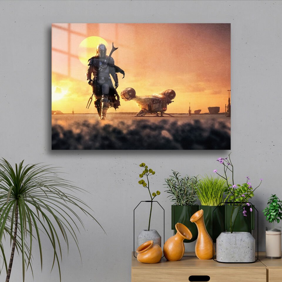 The Mandalorian 02 Metal Poster