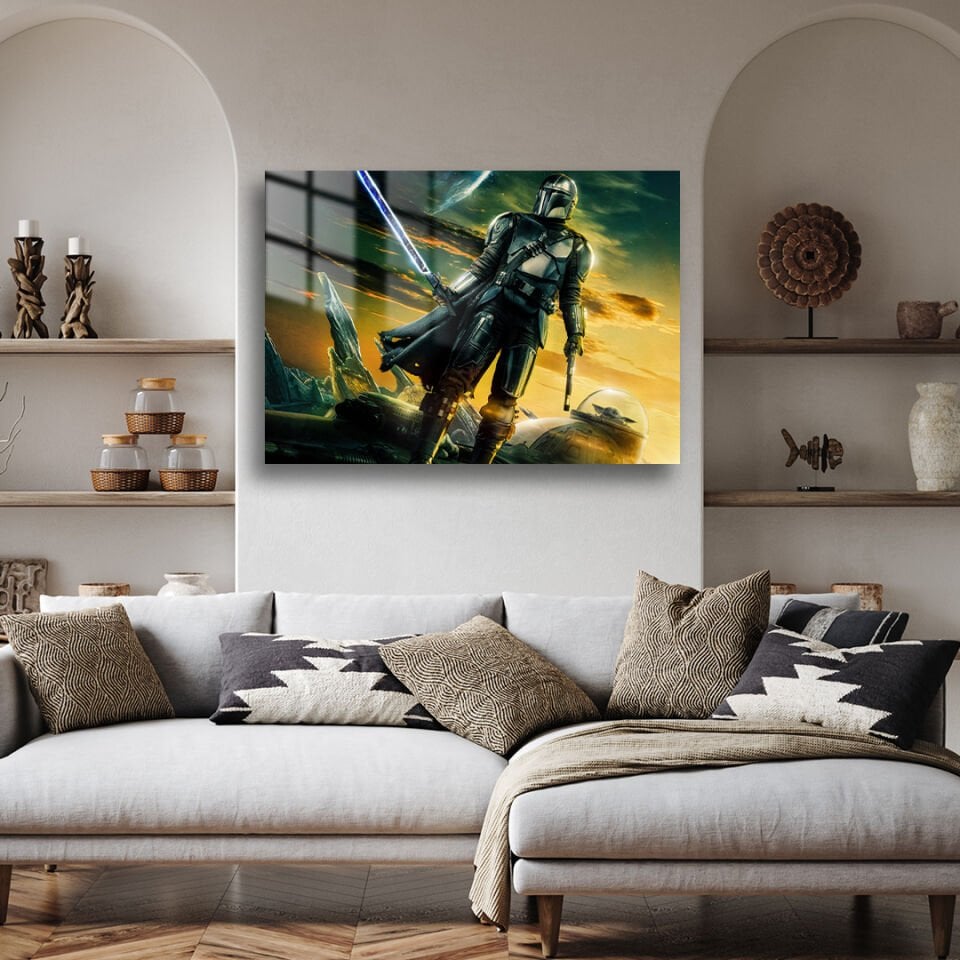 The Mandalorian 03 Metal Poster