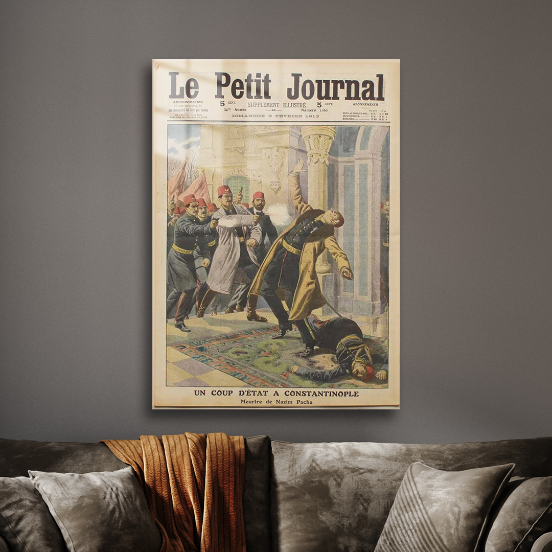 Bâb-ı Âli Baskını 01 Metal Poster