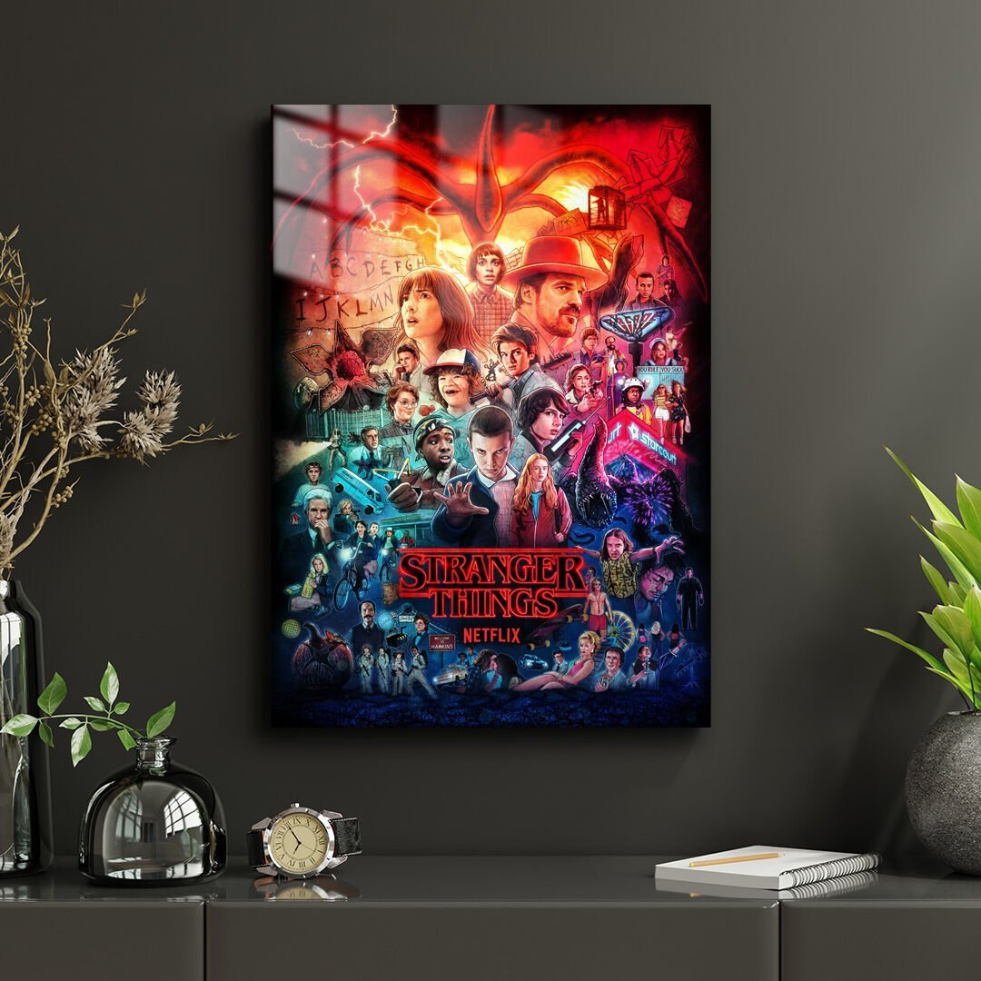 Stranger Things 02 Metal Poster