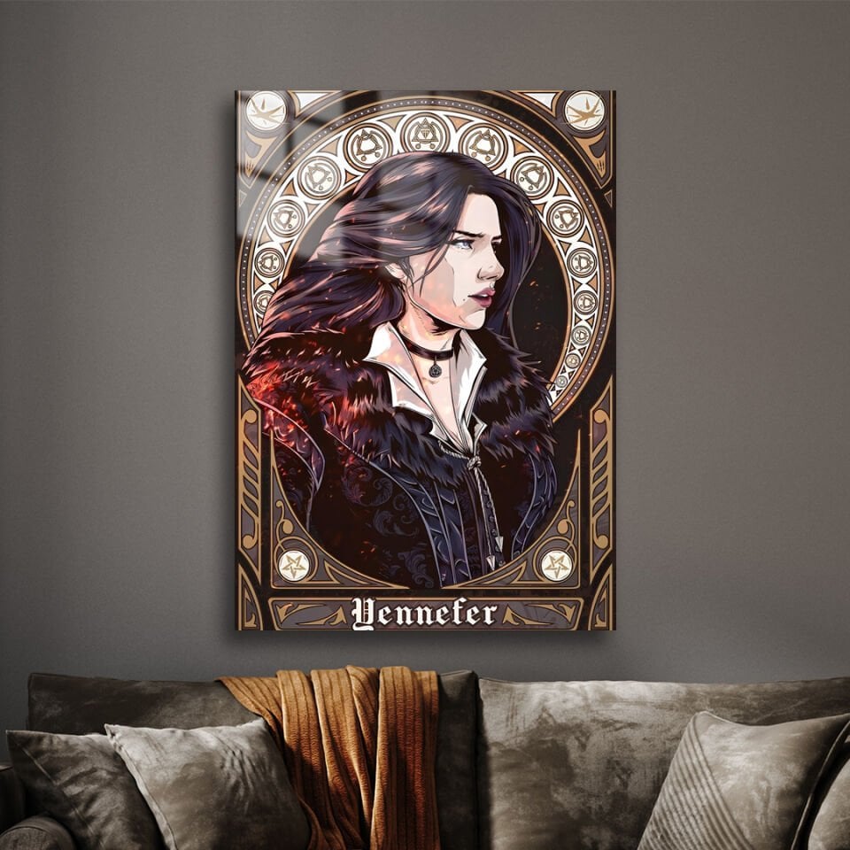 Yennefer 02 Metal Poster