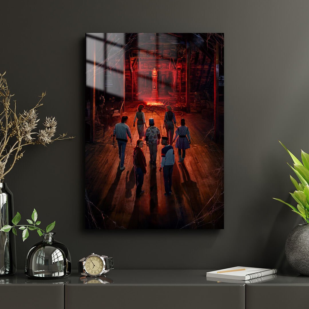 Stranger Things 04 Metal Poster