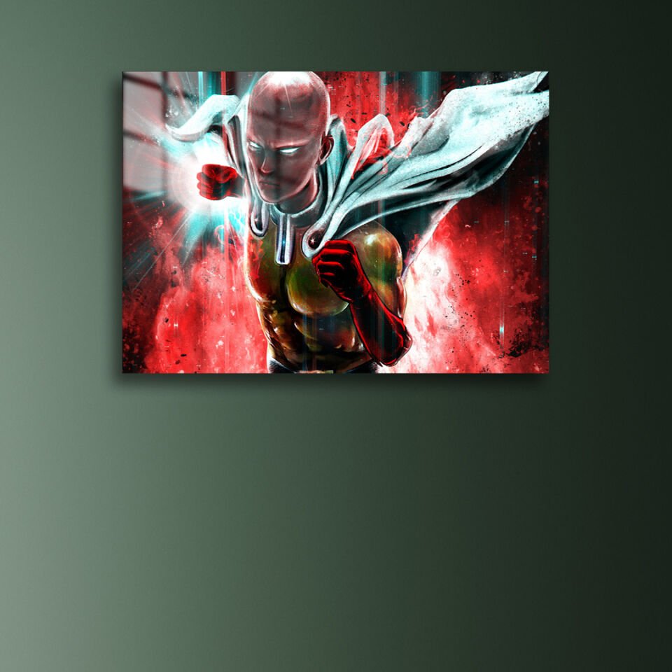 Saitama 13 Metal Poster