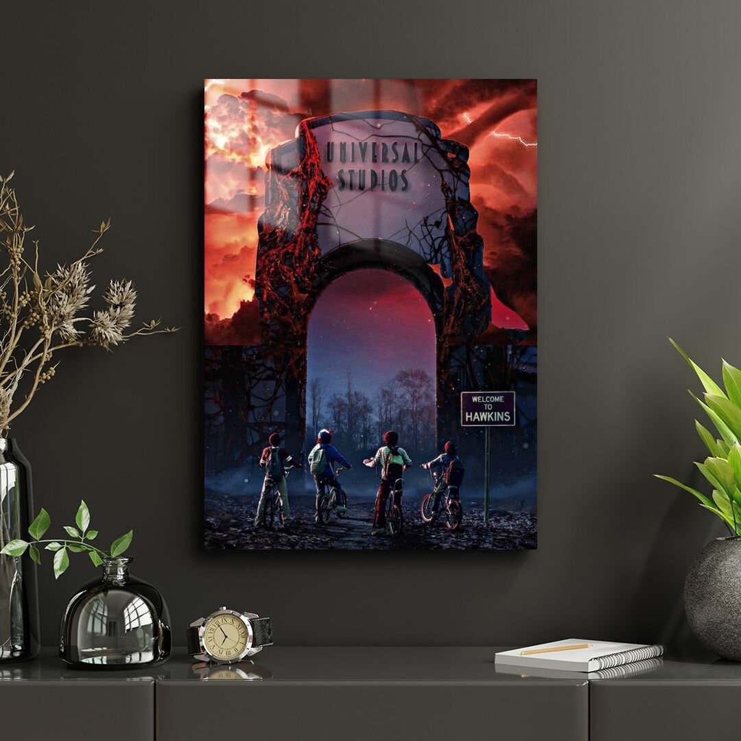 Stranger Things 05 Metal Poster