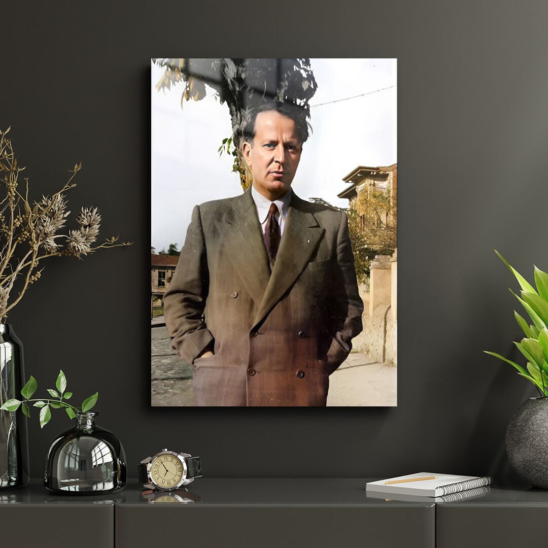 Hüseyin Nihal Atsız 08 Metal Poster