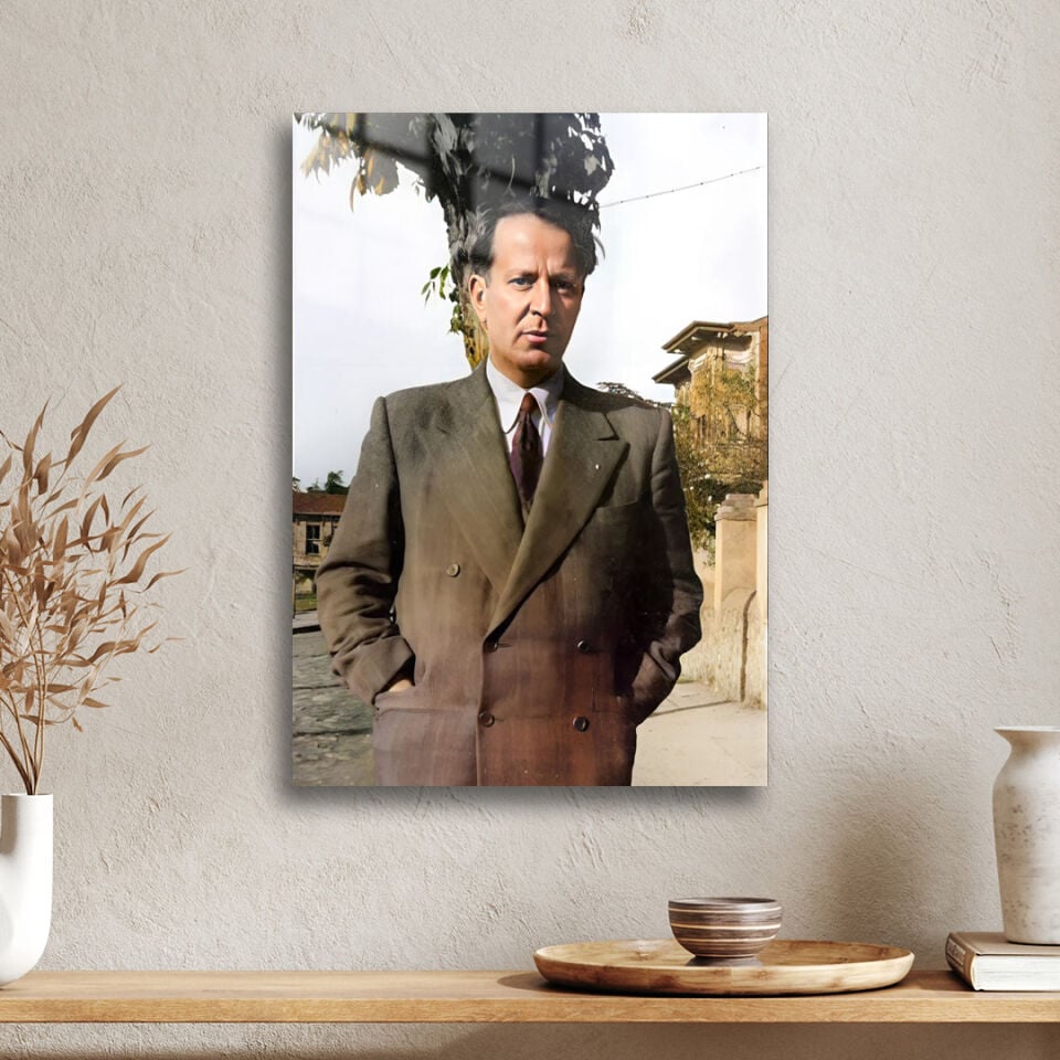 Hüseyin Nihal Atsız 08 Metal Poster