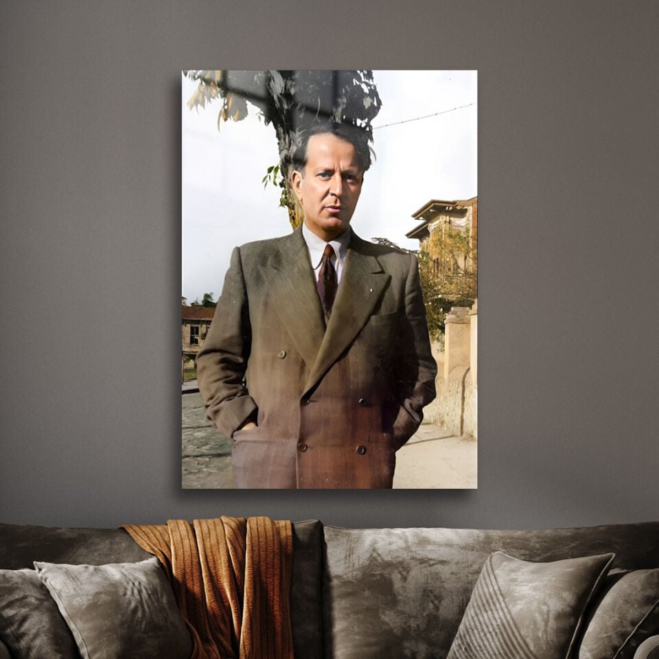 Hüseyin Nihal Atsız 08 Metal Poster