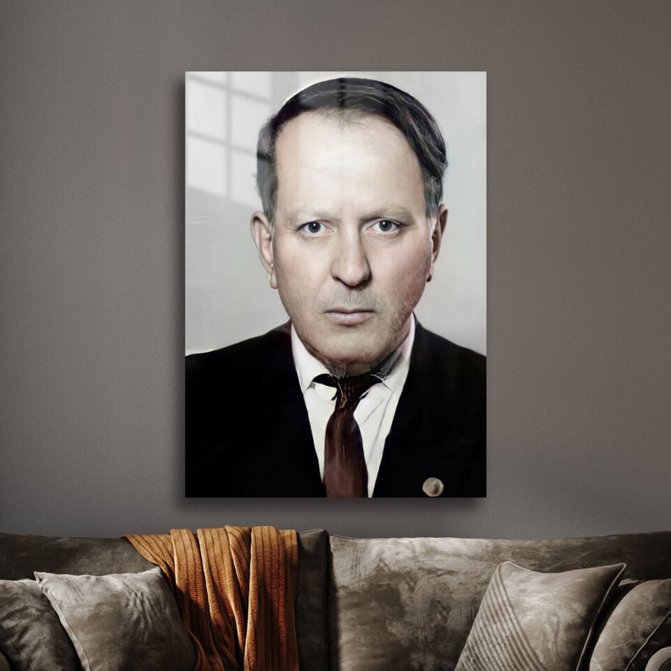Hüseyin Nihal Atsız 09 Metal Poster