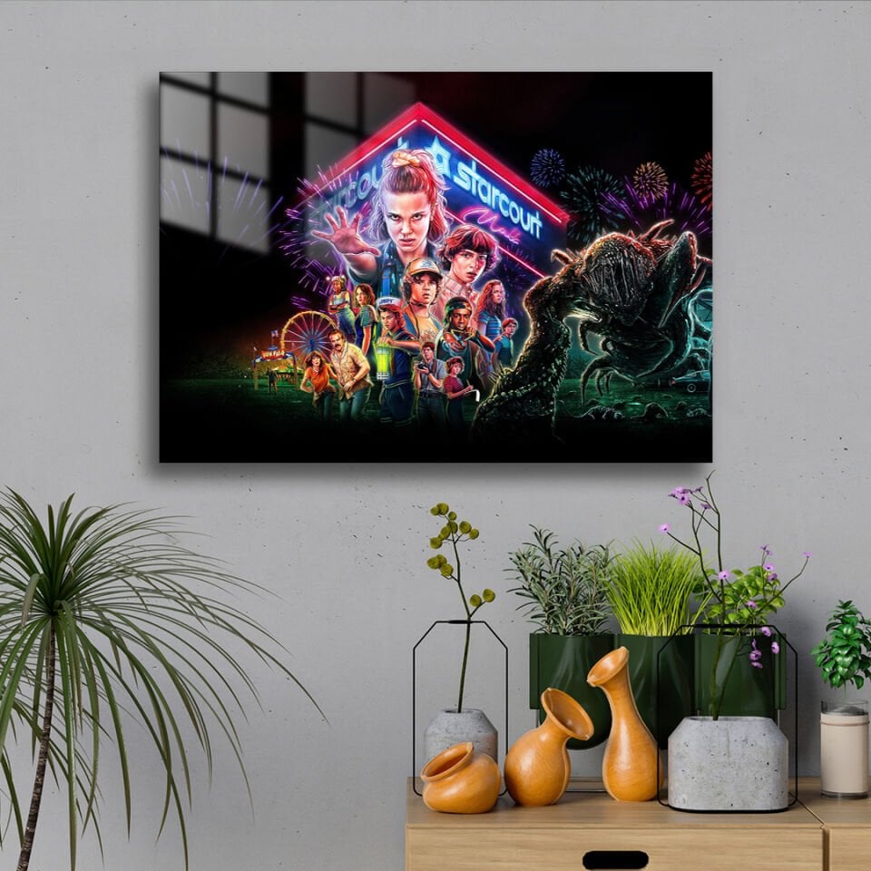 Stranger Things 11 Metal Poster