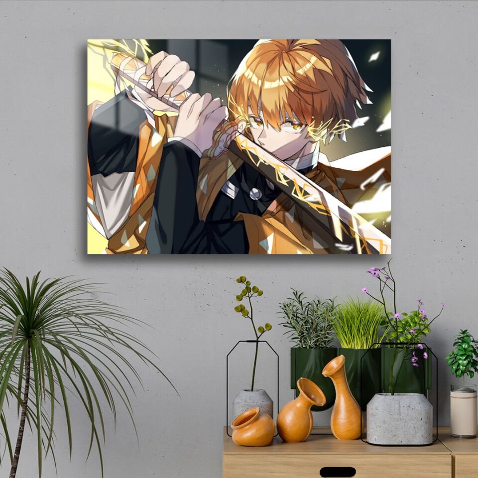 Zenitsu Agatsuma 02 Metal Poster