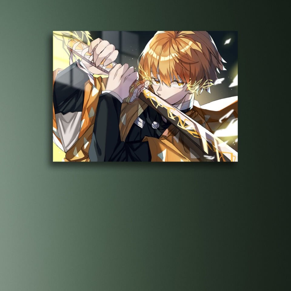 Zenitsu Agatsuma 02 Metal Poster