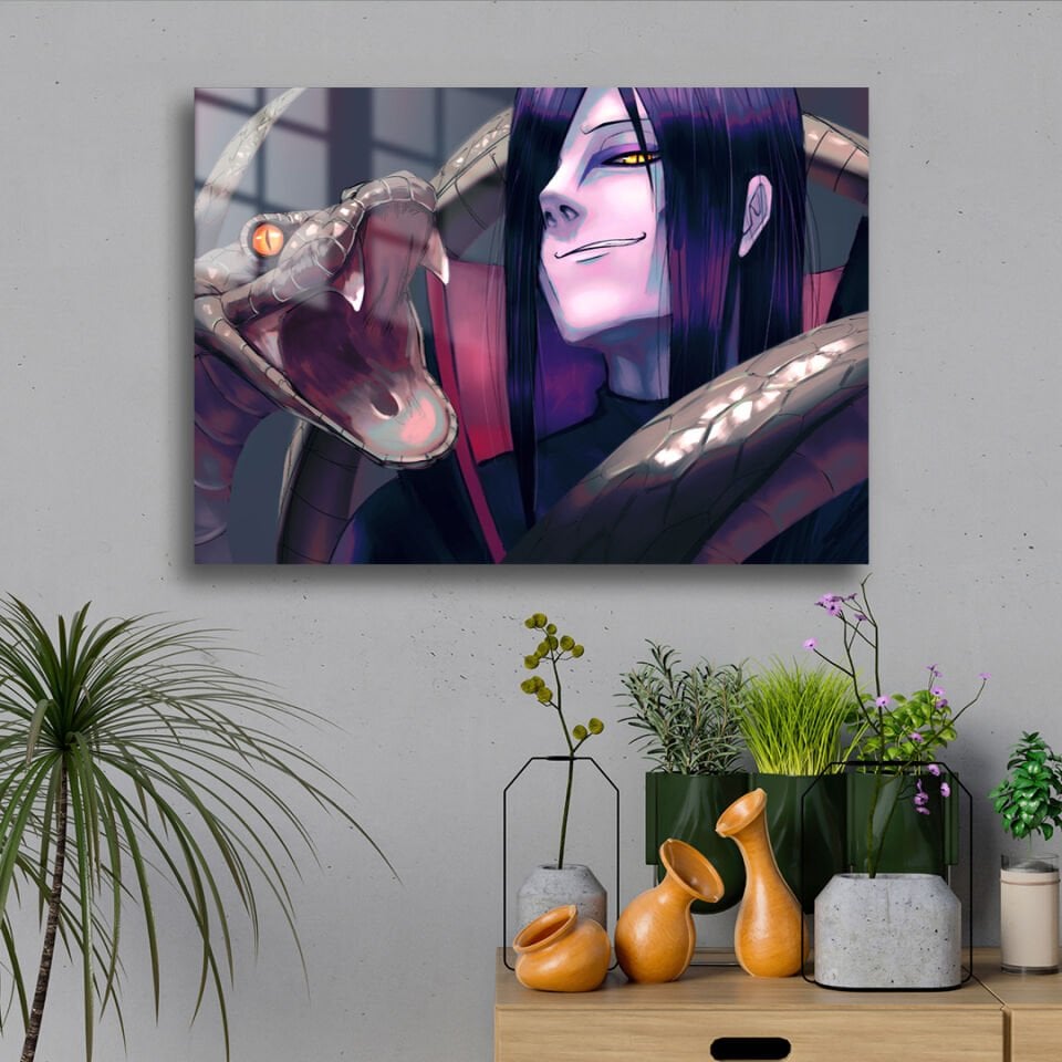 Orochimaru 01  Metal Poster
