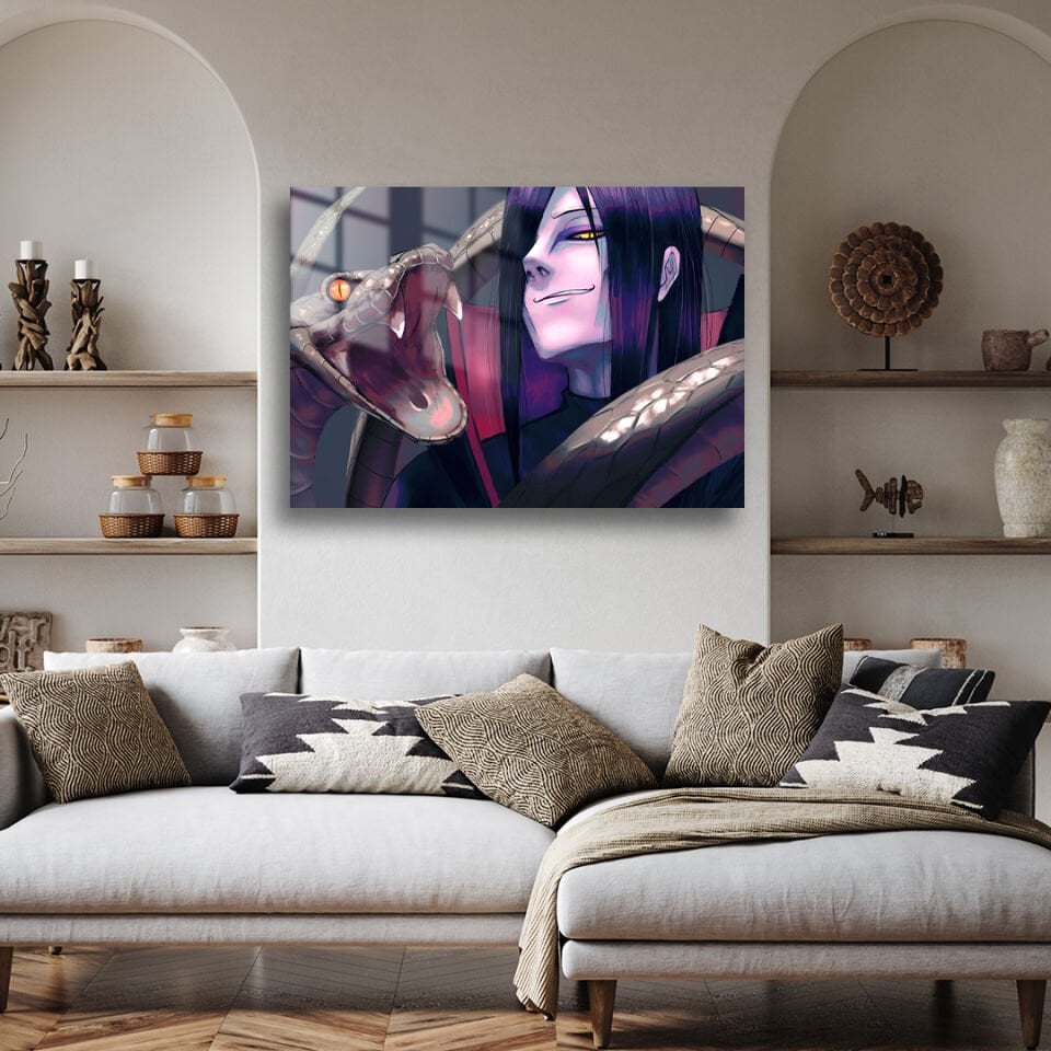 Orochimaru 01  Metal Poster