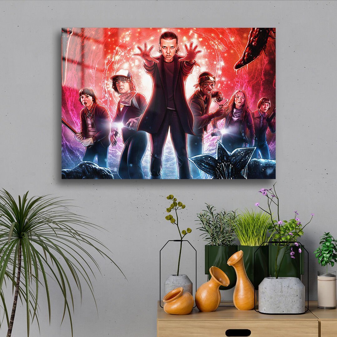 Stranger Things 12 Metal Poster