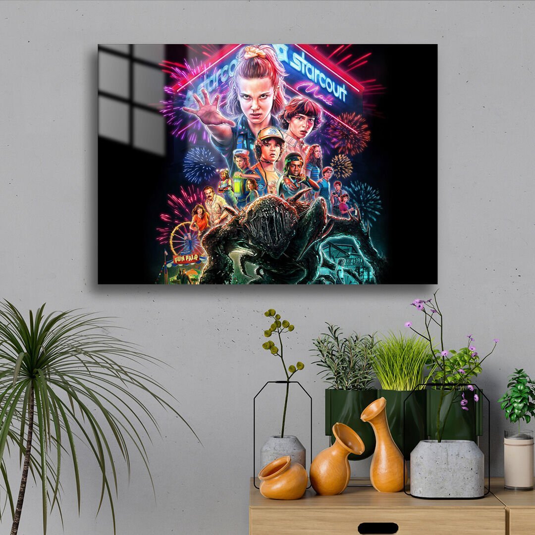 Stranger Things 13 Metal Poster